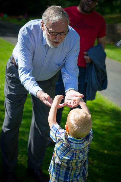 great-grandpa and caleb